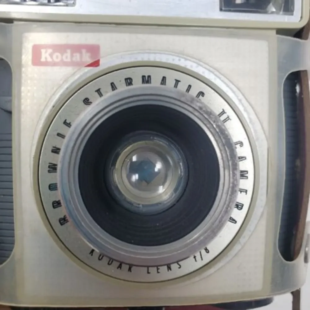 Vintage Kodak Brownie Starmatic II Camera Kodak Lens F/8 Original Case USA Retro
